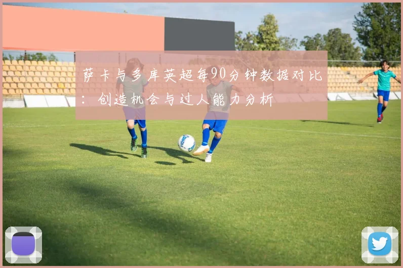 萨卡与多库英超每90分钟数据对比：创造机会与过人能力分析